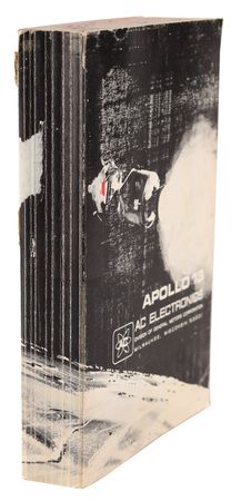 Lot #2086  Apollo 13 Delco Electronics Book Used by George Silver - Image 1