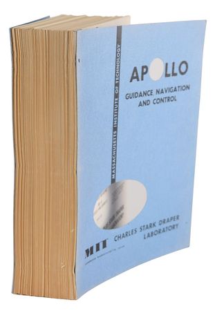 Lot #2095  Apollo 15 Guidance, Navigation & Control User's Guide - Image 1