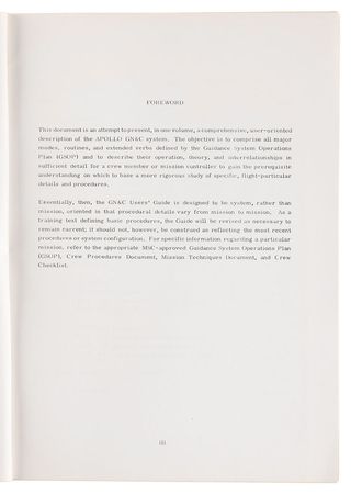 Lot #2095  Apollo 15 Guidance, Navigation & Control User's Guide - Image 3