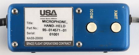 Lot #2628  Space Shuttle Handheld Microphone - Image 2