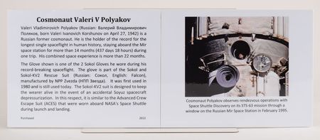 Lot #2551 Valeri Polyakov's Sokol KV Spacesuit Gloves - Image 8