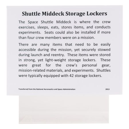 Lot #2651  Space Shuttle Stowage Locker Assembly - Image 10