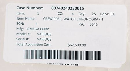 Lot #2642  Space Shuttle Omega X-33 Watch - Image 2