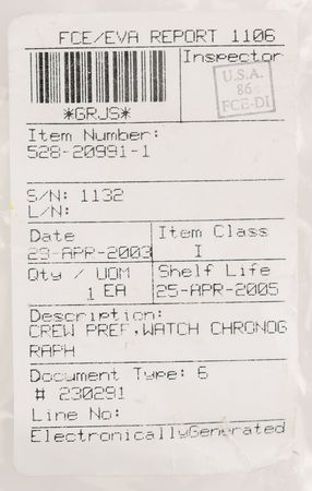 Lot #2642  Space Shuttle Omega X-33 Watch - Image 9