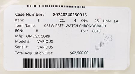 Lot #2643  Space Shuttle Omega X-33 Watch - Image 6