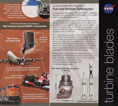 Lot #2673  Space Shuttle Main Engine Turbopump Turbine Blade - Image 4