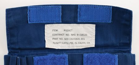 Lot #2647  Space Shuttle Removable Pocket Assemblies (2) - Image 3