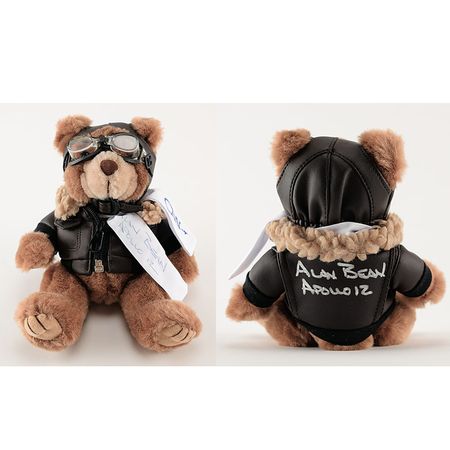 Lot #2427 Alan Bean Signed Teddy Bear - Image 1
