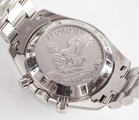 Lot #2294 Michael Collins Signed Apollo 11 Omega Speedmaster Watch - Image 5