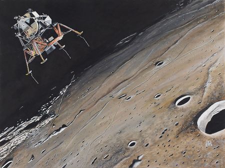 Lot #2686 Ed Hengeveld Original Painting - Image 1