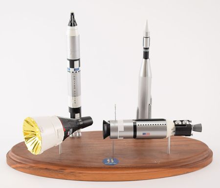 Lot #2201  Gemini 10 and Rocket Models - Image 1