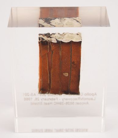 Lot #2236  AS-201 Flown Heat Shield Fragment - Image 2