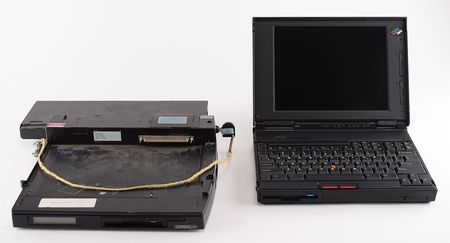 Lot #2633  Space Shuttle IBM Laptop - Image 1