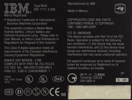 Lot #2633  Space Shuttle IBM Laptop - Image 3