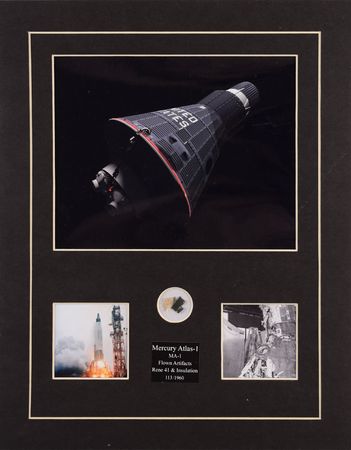 Lot #2161  Mercury-Atlas 1 Flown Heatshield - Image 1