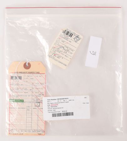 Lot #2604  Space Shuttle Calculator Kit Assembly - Image 6