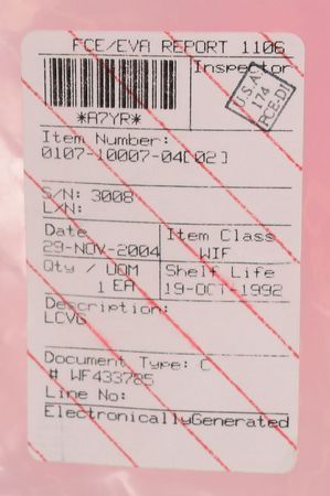 Lot #2635  Space Shuttle Liquid Cooled and Ventilation Garment (LCVG) - Image 8