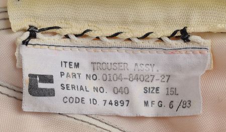 Lot #2616  Space Shuttle EMU Suit Lower Torso Assembly - Image 5