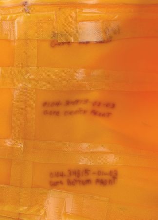 Lot #2618  Space Shuttle EMU Suit Waist Restraint Bladder Assembly - Image 4