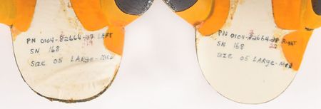 Lot #2612  Space Shuttle EMU Suit Boot Sizing Insert Toe Cap Assemblies (2) - Image 3