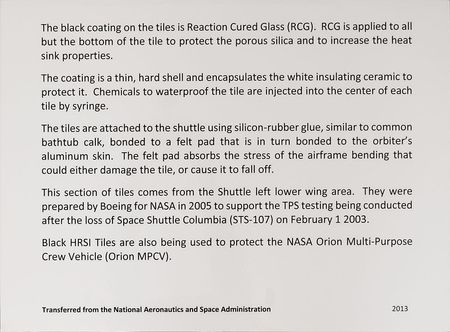 Lot #2660  Space Shuttle Wing TPS Tile Test Fixture Assembly - Image 7