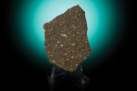 Lot #2128  NWA 4502 Stone Meteorite Slice - Image 2
