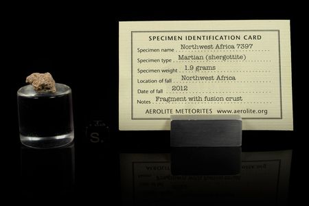Lot #2130  NWA 7397 Martian Meteorite Fragment - Image 3