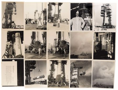 Lot #2063  Mercury Program Collection of Vintage Original NASA Photographs - Image 3