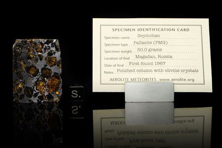 Lot #2137  Seymchan Pallasite Meteorite Column - Image 2