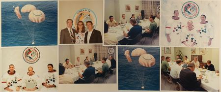 Lot #2020  Apollo 15 Outtake Lot of (10) Vintage Original NASA Photographs - Image 1