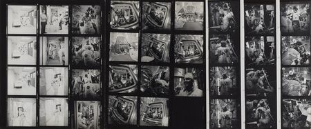 Lot #2019  Apollo 15 Backup Crew Vintage Original NASA Contact Sheets - Image 1