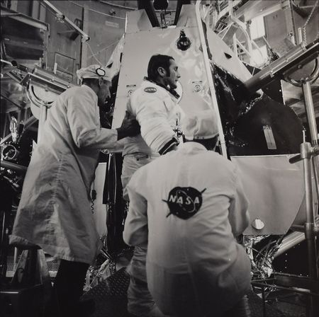 Lot #2019  Apollo 15 Backup Crew Vintage Original NASA Contact Sheets - Image 2
