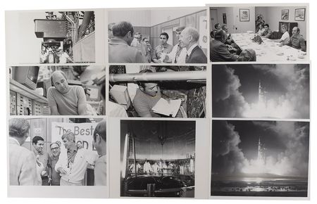 Lot #2032  Apollo 17 Lot of (19) Vintage Original NASA Photographs - Image 1