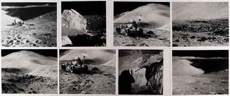 Lot #2014  Apollo 14 and 15 Onboard Lot of (8)