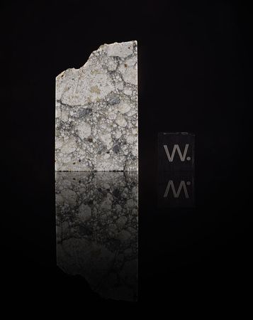 Lot #2141  NWA 5000 Lunar Meteorite Part Slice ('Impactor') - Image 2