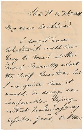 Lot #363 Lord Henry Palmerston - Image 1