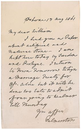 Lot #363 Lord Henry Palmerston - Image 3