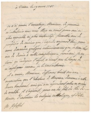 Lot #360 Emmanuel Marie Louis de Noailles - Image 1