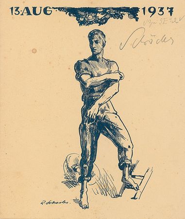 Lot #318  German Authors, Composers and Painters - Image 2