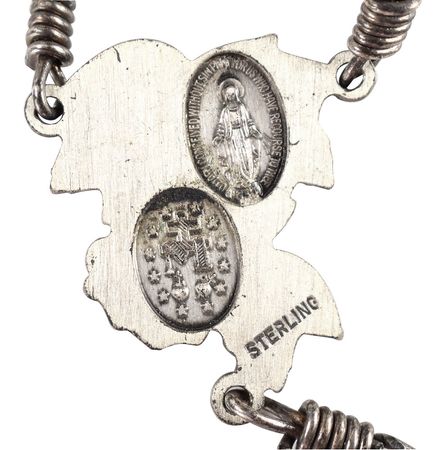 Lot #37 Kennedy Assassination: Father James Thompson's Rosary from Parkland Hospital: Father James Thompson's rosary beads from Parkland Memorial Hospital - Image 3