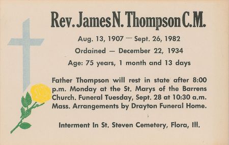Lot #37 Kennedy Assassination: Father James Thompson's Rosary from Parkland Hospital: Father James Thompson's rosary beads from Parkland Memorial Hospital - Image 7