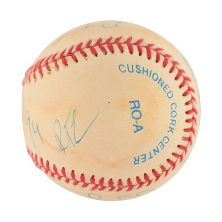 Lot #738  Boston: Sib Hashian's RTZ Signed Baseball - Image 3