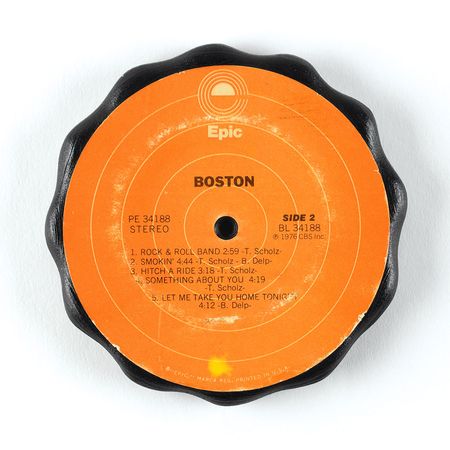 Lot #697 LIVE Boston: Sib Hashian's Unpressed 'Boston' Record Unpressed Record - Image 2