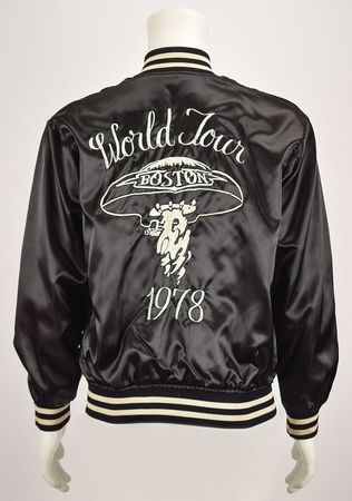 Lot #718 Boston: Sib Hashian's 1978 World Tour Jacket Tour Jacket - Image 1