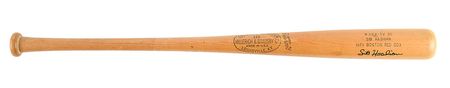 Lot #730 Boston: Sib Hashian's Louisville Slugger Baseball Bat Baseball Bat - Image 1