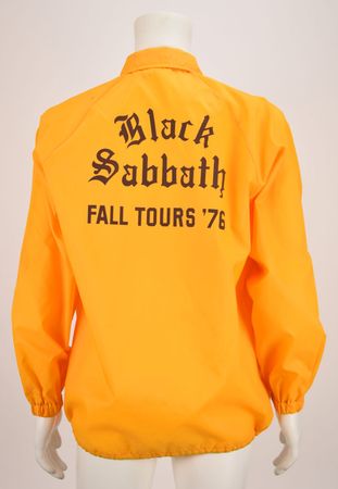 Lot #712 Boston: Sib Hashian's 1976 Black Sabbath Tour Jacket and Backstage Pass Tour Jacket - Image 1