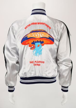 Lot #709 LIVE Boston: Sib Hashian's 1979 Japanese Tour Jacket and Program Tour Jacket and Program - Image 1