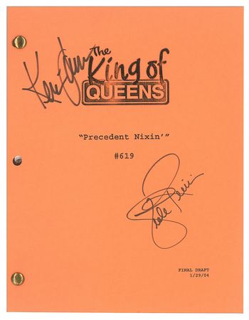 Lot #974 Kevin James and Leah Remini - Image 1