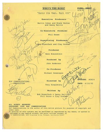 Lot #1050  Who's the Boss - Image 1