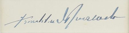 Lot #198 Franklin D. Roosevelt Signature - Image 3